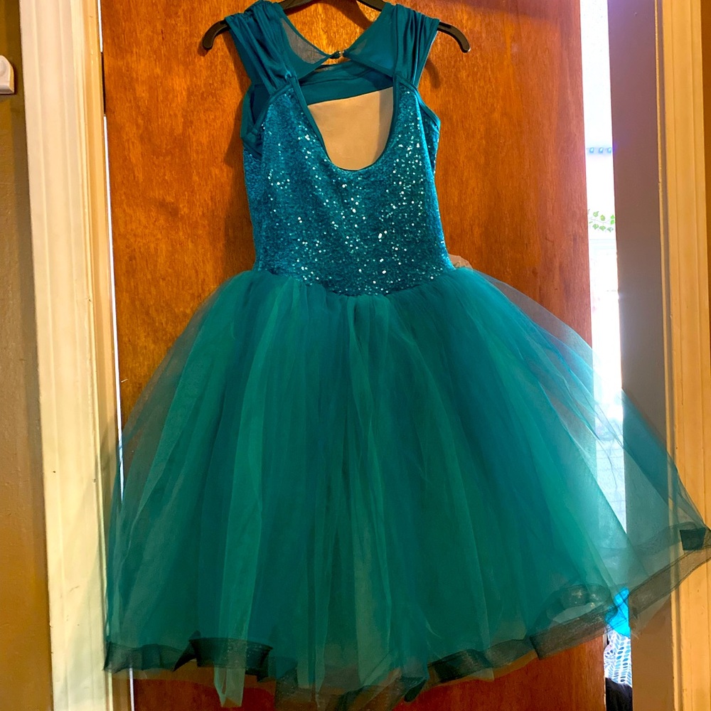 Kelly Green Ballet Costume